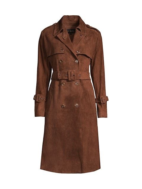 Ayla Suede Trench Coat | Saks Fifth Avenue
