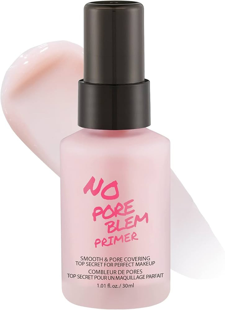 TOUCH IN SOL No Pore Blem Primer, 1.01 fl.oz(30ml) - Face Makeup Primer, Big Pores Perfect Cover,... | Amazon (US)