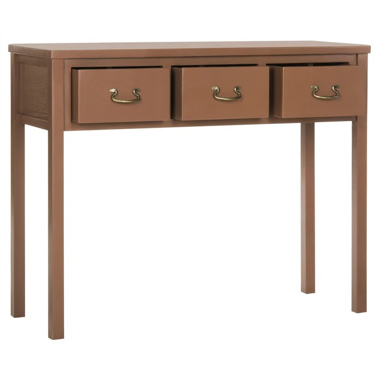 Safavieh Cindy Contemporary Nautical Console w/ 3 Storage Drawers | Walmart (US)