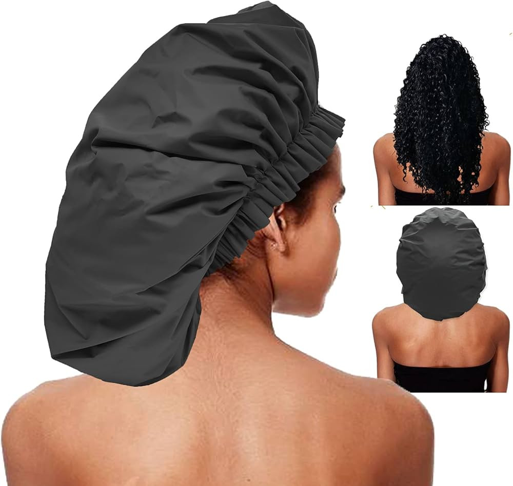 ELEBOX Premium Collection Super Jumbo Shower Cap | Amazon (US)