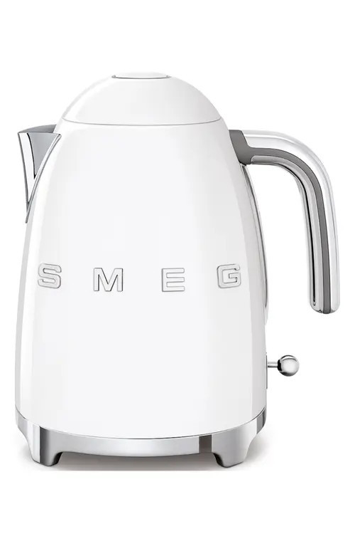 smeg '50s Retro Style Electric Kettle in White at Nordstrom | Nordstrom