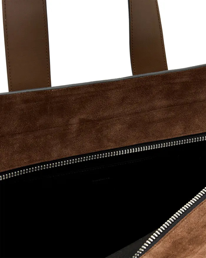 AllSaints Perez Suede Shoulder Bag | Nordstrom | Nordstrom