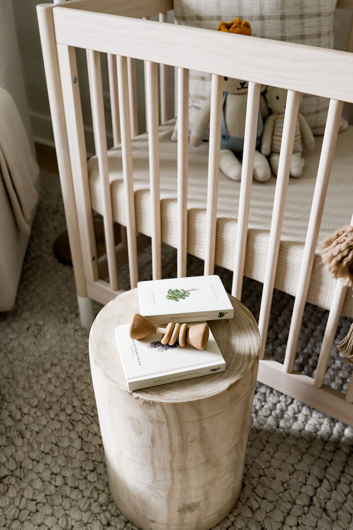We love this handwoven textured rug from Pottery Barn in Lane’s nursery. The heathered yarn is so soft, and it’s on sale now! 

#potterybarn #nurserydecor #neutraldecor #babyroom #softrug

#LTKhome #LTKsalealert #LTKFind