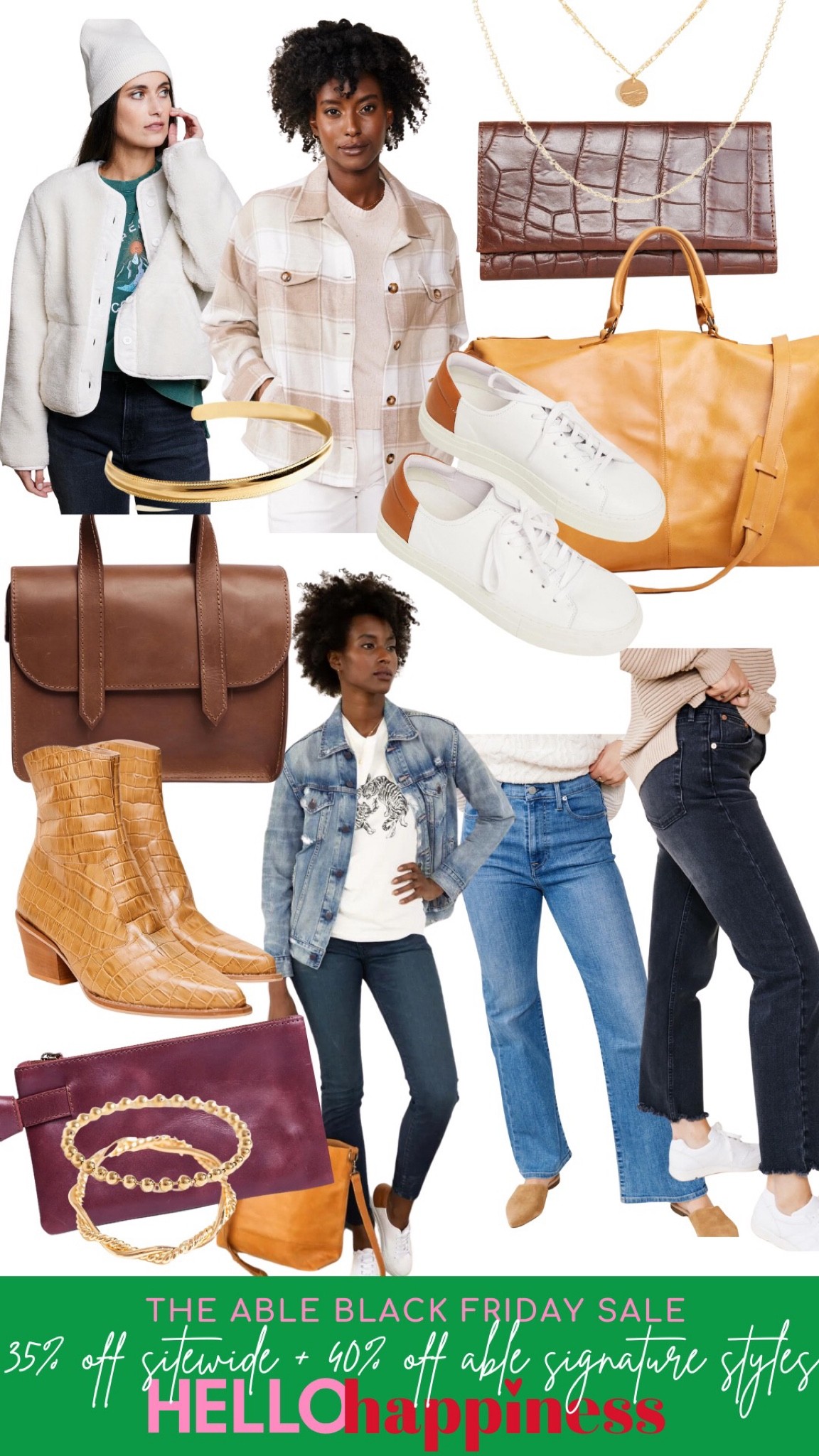 when Black Friday starts early!!! shop with ABLE and save big with 40% off their signature styles AND 35% off sitewide 


#LTKsalealert #LTKHoliday #LTKSeasonal