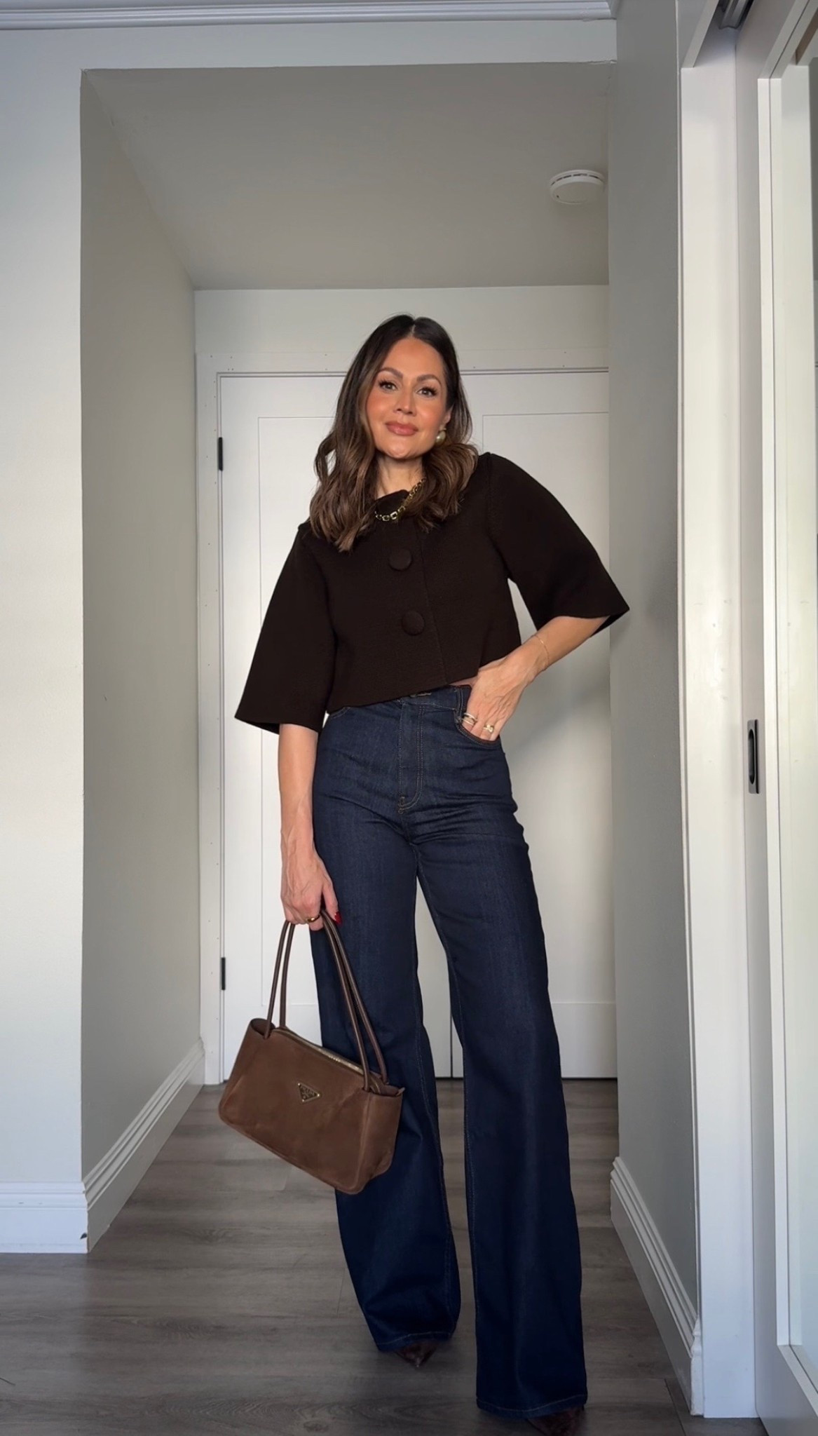 Effortless style from Zara! Cropped knit jacket small/ wide leg jeans 26/ turtleneck top small

#LTKSeasonal #LTKHoliday #LTKGiftGuide