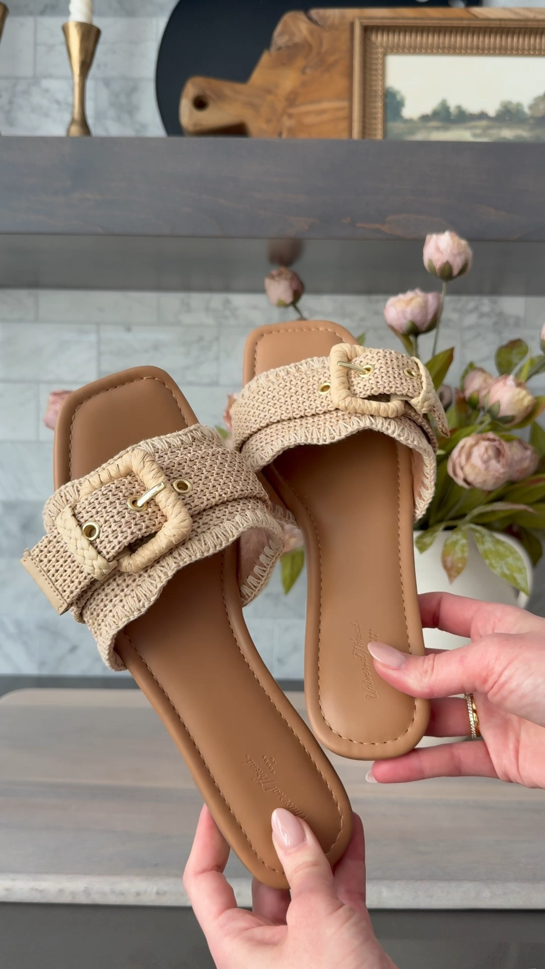How are these from Target and on SALE!? I ordered a few different pairs to try and these are by far my favorite!! They will be perfect to dress up or down for spring / summer!! Target finds, slides, flats, raffia slide, Linda slide 

#LTKShoeCrush #LTKSaleAlert #LTKWatchNow