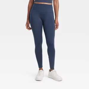 Women's High-Rise Winter Pocketed Leggings - All In Motion™ | Target