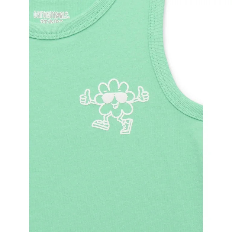 Garanimals Toddler Boys Graphic Jersey Tank Top, Sizes 18M-5T | Walmart (US)