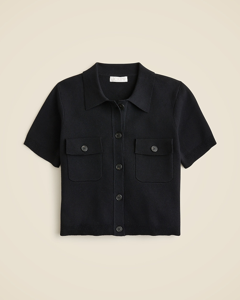 Short-sleeve pocket cardigan sweater | J. Crew US