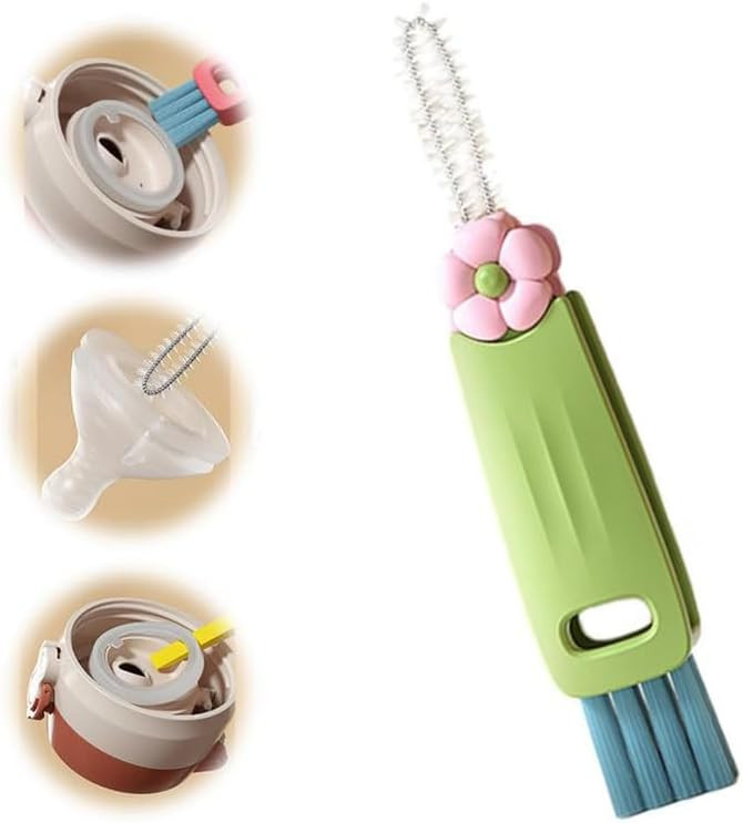 Amazon.com: 3 in 1 Cup Lid Cleaning Brush, 2024 Multifunctional Crevice Portable Cup Lid Cleaning... | Amazon (US)