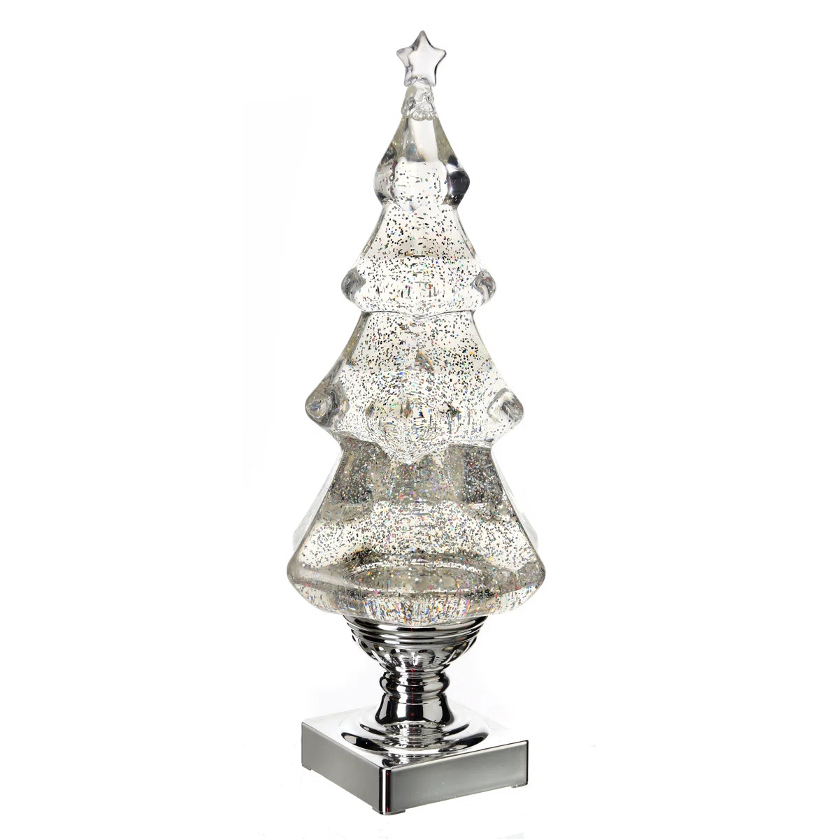 The Holiday Aisle® Battery LED Swirl Glitter Lava Light Tree & Reviews | Wayfair | Wayfair North America
