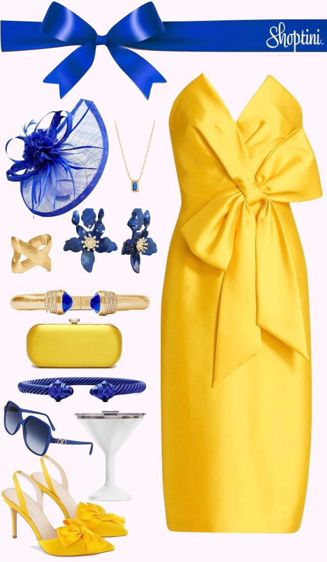 Kentucky Derby Style! Horse Race fashion // what to wear to the races // derby hat // fascinator // yellow dress // yellow and blue 

#LTKSeasonal #LTKStyleTip #LTKParties