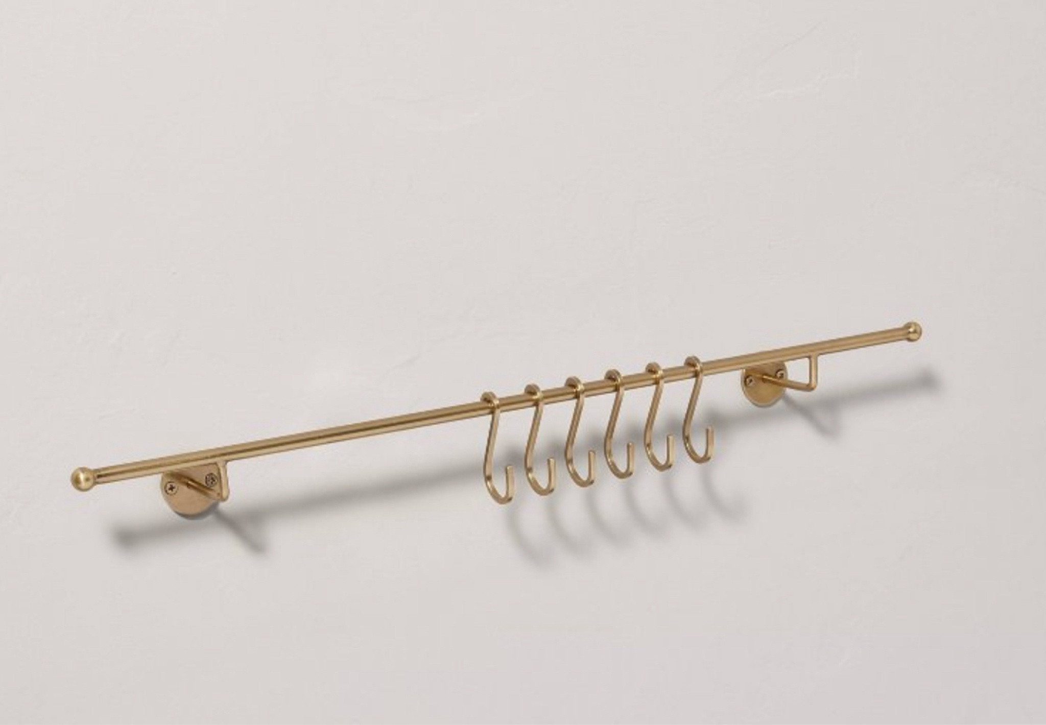 Modern Trim Metal S-Hook Wall Rack … curated on LTK