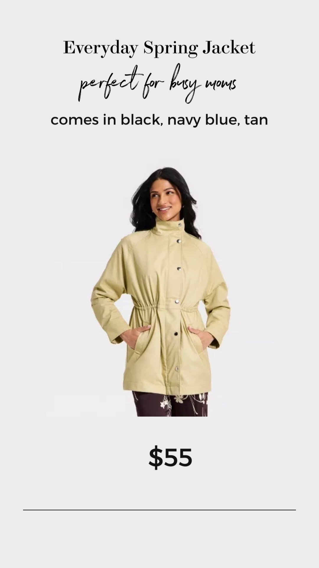 Everyday spring jacket, perfect for busy moms !

#LTKWorkwear #LTKmomlife #LTKOver40
