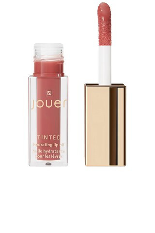 Jouer Cosmetics Tinted Hydrating Lip Oil in Bare Rose from Revolve.com | Revolve Clothing (Global)