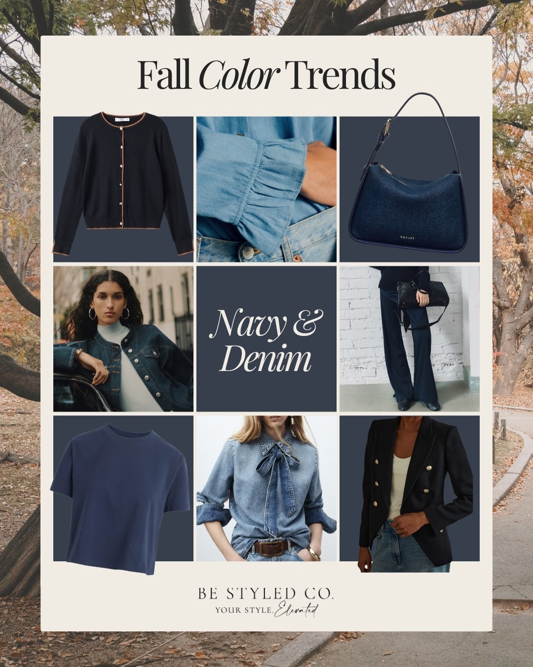 Fall Color trends- navy and denim - our favorite navy and denim styles for fall and winter all in one place! 

#LTKSeasonal #LTKStyleTip #LTKFindsUnder100