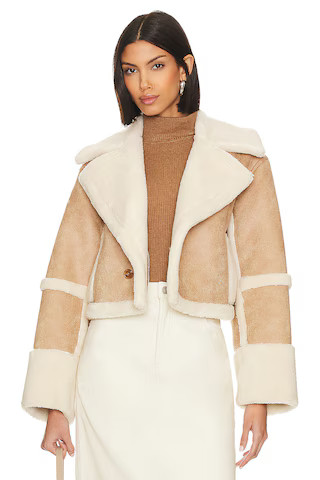 Tularosa Cindi Jacket in Hazelnut Brown from Revolve.com | Revolve Clothing (Global)