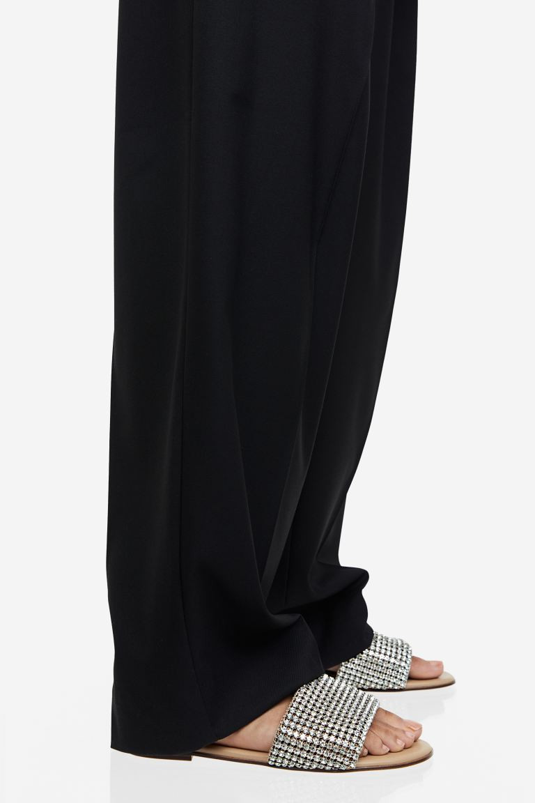 Rhinestone-embellished Mules | H&M (US + CA)