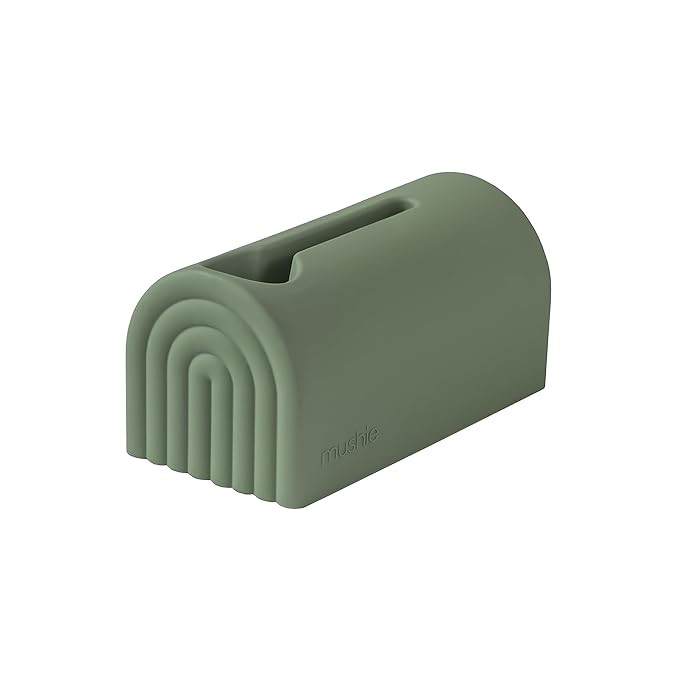 mushie Bath Spout Cover | Soft Silicone Bathtub Faucet Safety Guard for Kids | Universal Fit (Dri... | Amazon (US)