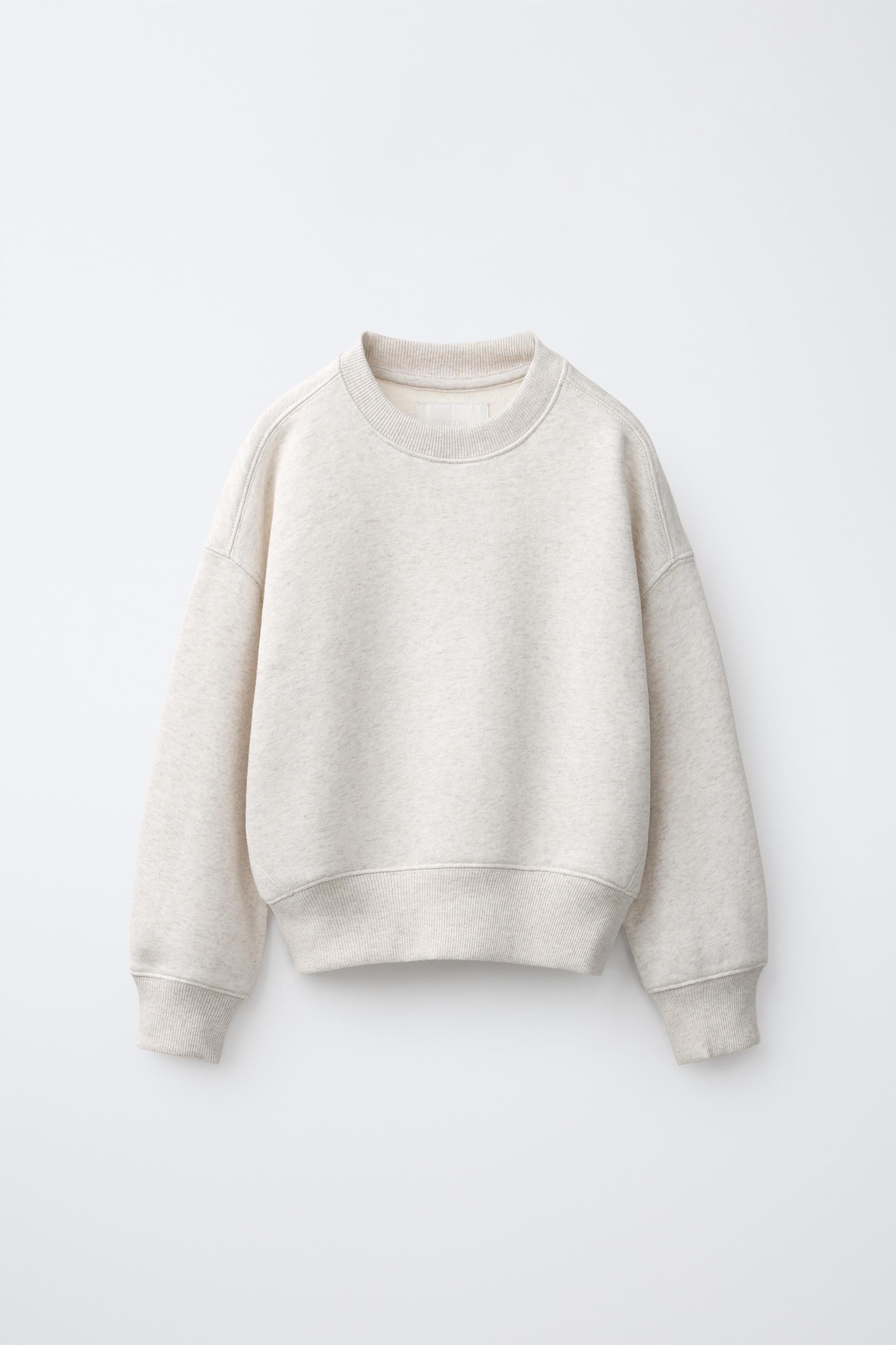 Zara - Plain Jogging Sweatshirt - Navy Blue - 13-14 Years (64,6 Inches) - Kids | Zara US
