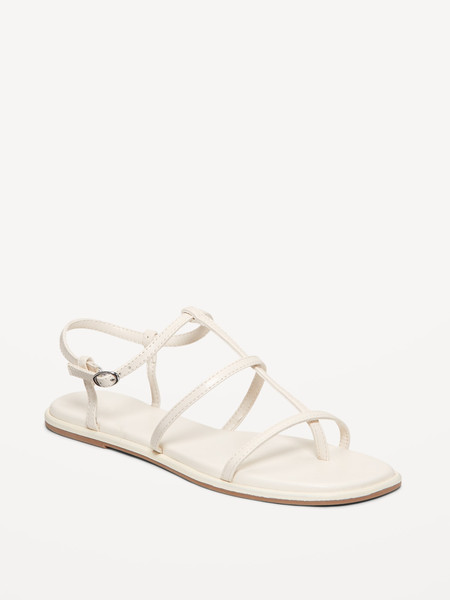 T-Bar Strappy Sandals | Old Navy (US)