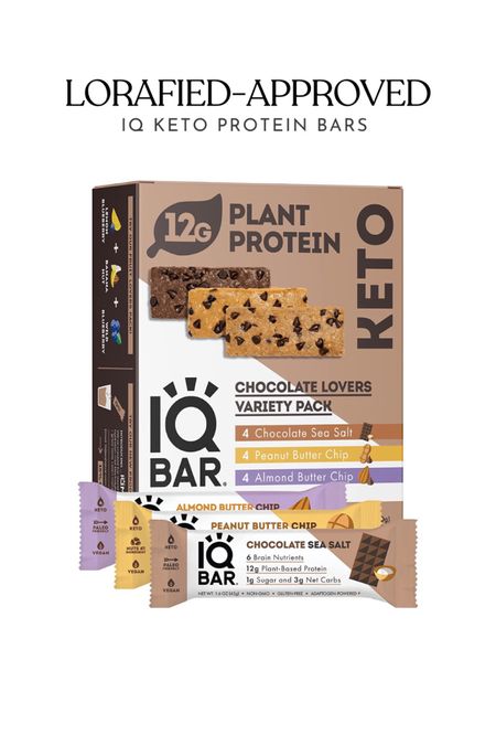 LORAfied Approved - IQ Keto Protein Bars 
LOVE these! My new favorite protein bar 🤗 Comes with 12!

#LTKhome #LTKFind #LTKunder50