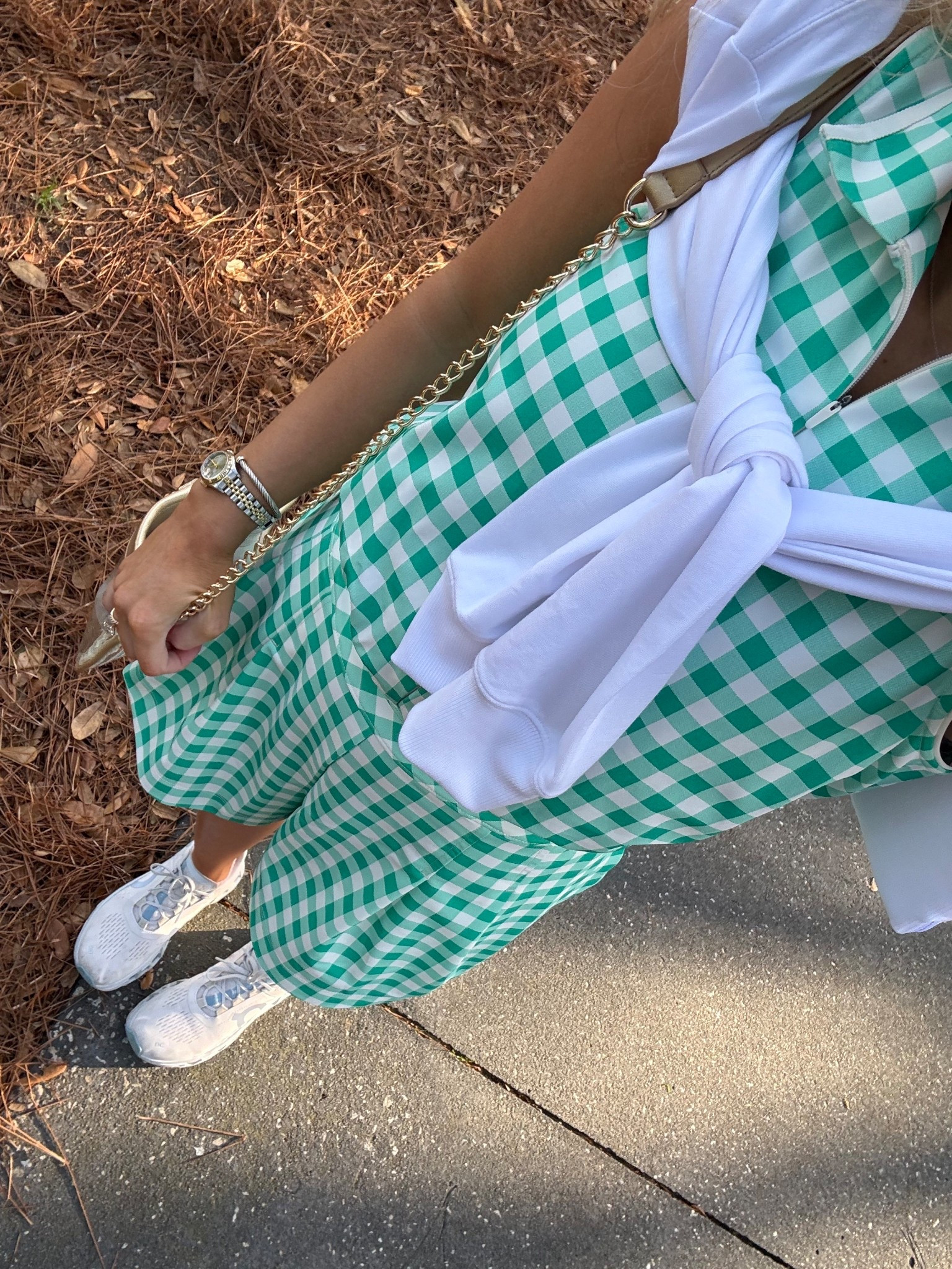 The players outfit day 2!!💚⛳️

#LTKdayinmylife #LTKootd