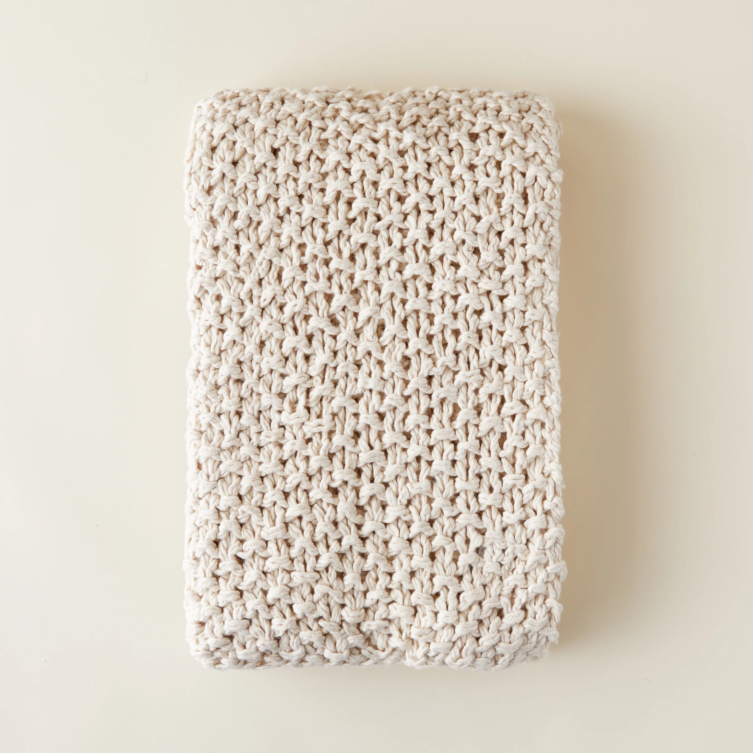 Cotton Crochet Throw | Kate Marker Home
