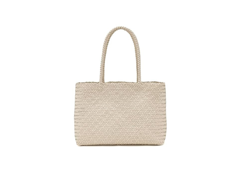 Madewell Handwoven Leather Tote Tote Handbags Vintage Muslin | Zappos