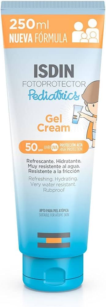 ISDIN Fotoprotector Gel Cream Pediatrics LSF 50 sonnencreme (250ml) | Pflegt wie eine Creme und z... | Amazon (DE)
