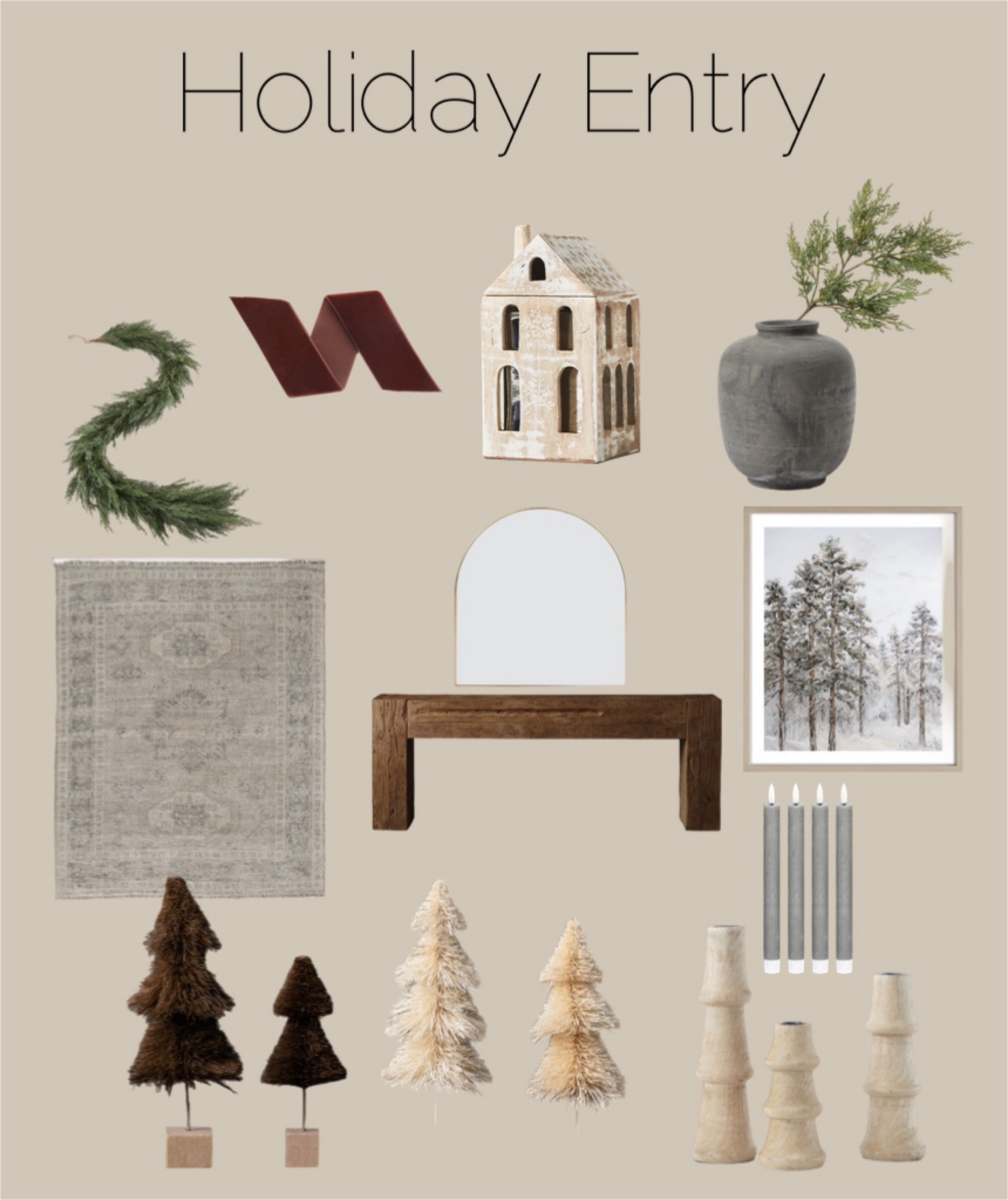 Holiday Entry 

#LTKHoliday #LTKsalealert #LTKhome