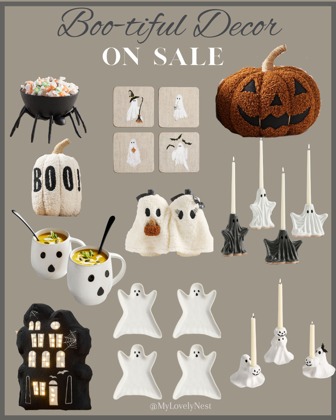 Spooky with style. Pottery Barn’s Halloween collection is on sale right now—perfect for adding a touch of haunted elegance to your home. From spooky candles and ghostly pillows to festive dishes, coasters, and a candy bowl, these finds bring cozy + spooky vibes 👻✨

Pottery Barn, Pottery Barn Sale, Pottery Barn Halloween, Elevated Halloween, Halloween Decor, Home Decor Sale
 

 #LTKHalloween #LTKSeasonal #LTKHome