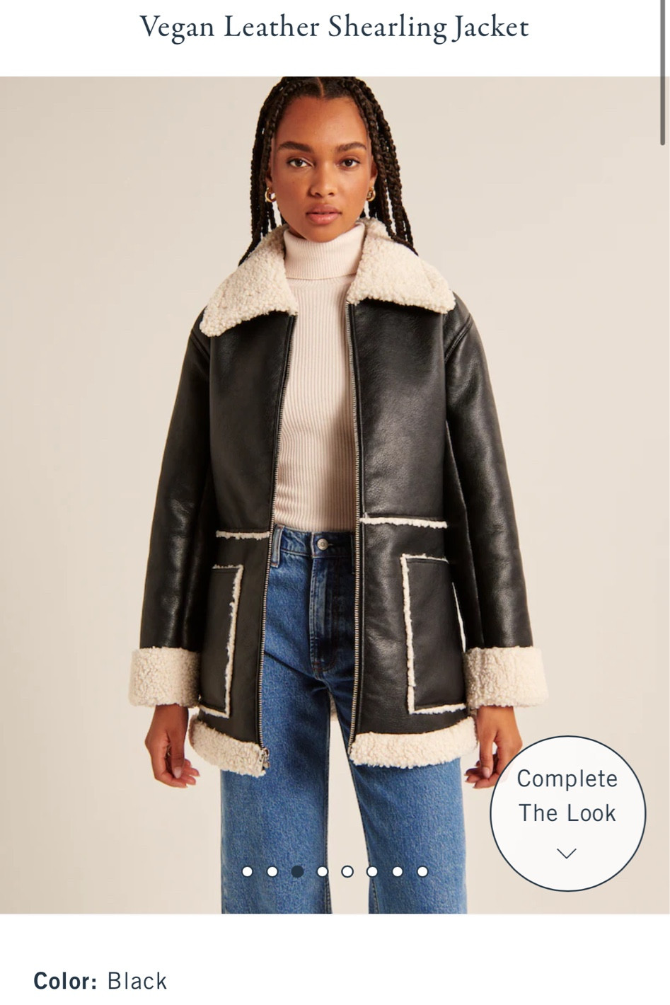 A&F // Vegan Leather Shearling Jacket 

#LTKstyletip #LTKSeasonal #LTKfit