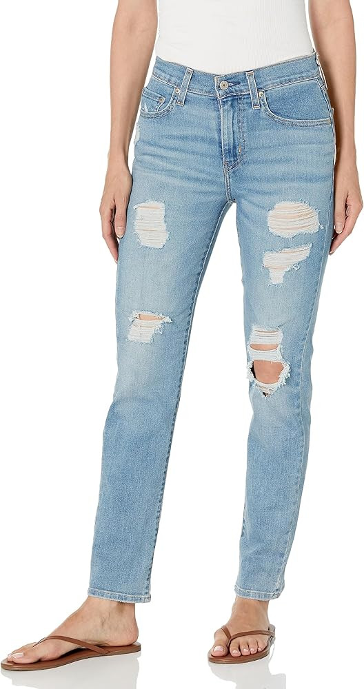 Levi's Women's 724 High Rise Straight Jeans (Also Available in Plus) | Amazon (US)