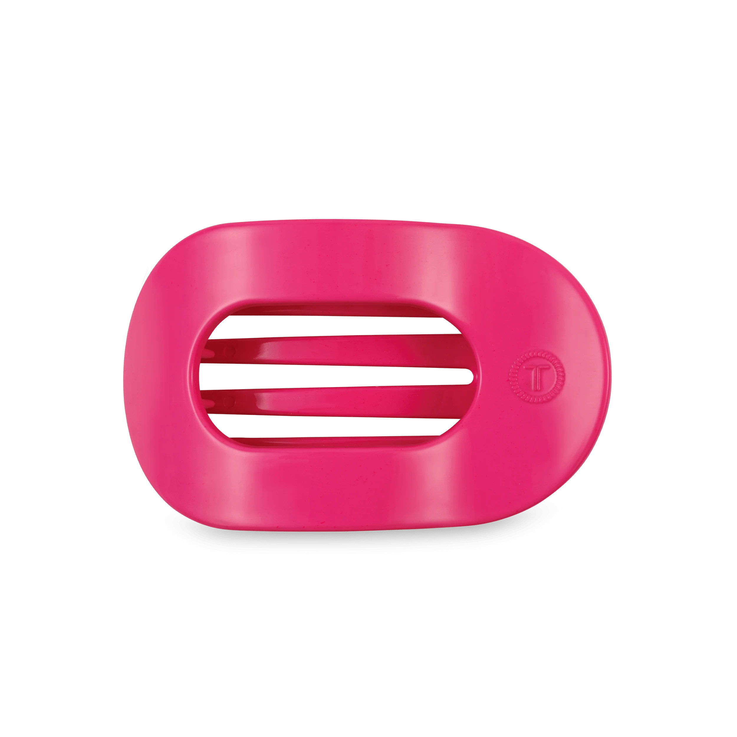 Tropical Punch Medium Flat Round Hair Clip | TELETIES