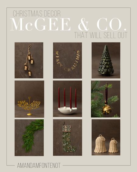 holiday decor from mcgee and co that i’m betting will sell out fairly quickly! 

christmas decor
christmas bells


#LTKHoliday #LTKhome