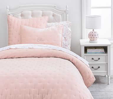 Amelia Tencel® Quilt & Shams | Pottery Barn Kids