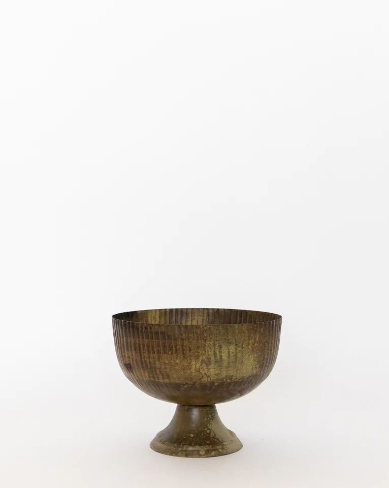 Scalloped Metal Bowl | McGee & Co.