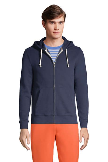 Men's Tall Serious Sweats Full Zip Hoodie | Lands' End (US)