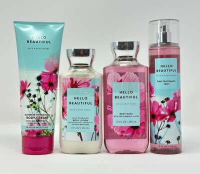 Bath and Body Works HELLO BEAUTIFUL Mist Cream Lotion Body Wash U Pick | eBay US