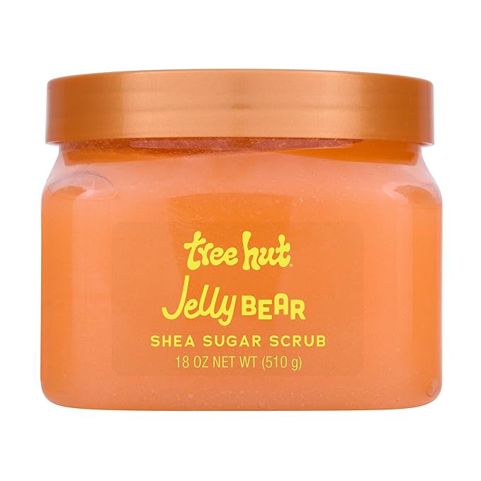 Tree Hut Jelly Bear Body Scrub, Exfoliating & Hydrating Sugar Scrub with Shea Butter & Essential ... | Amazon (US)
