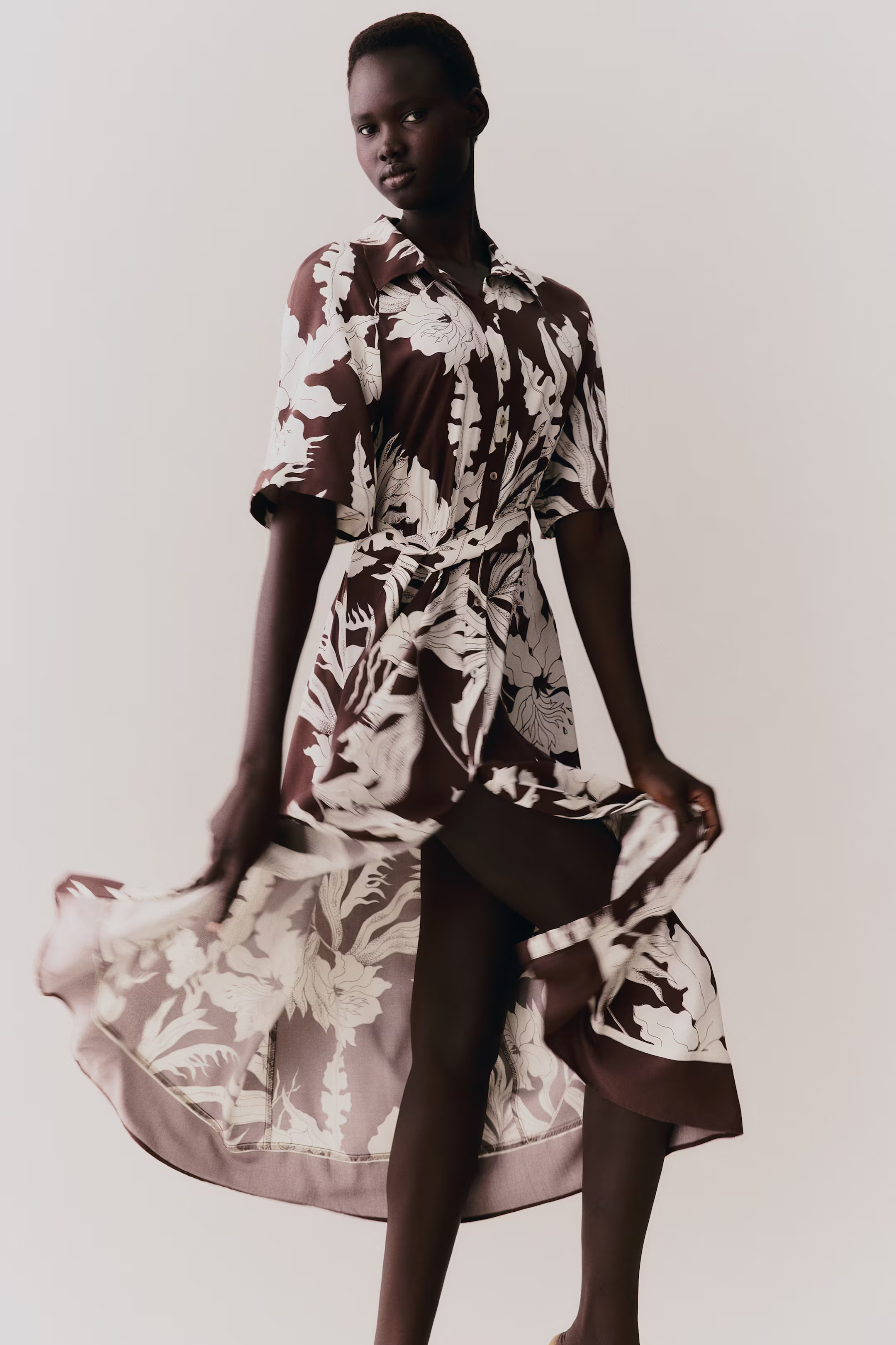 Tie-belt shirt dress | H&M (UK, MY, IN, SG, PH, TW, HK)