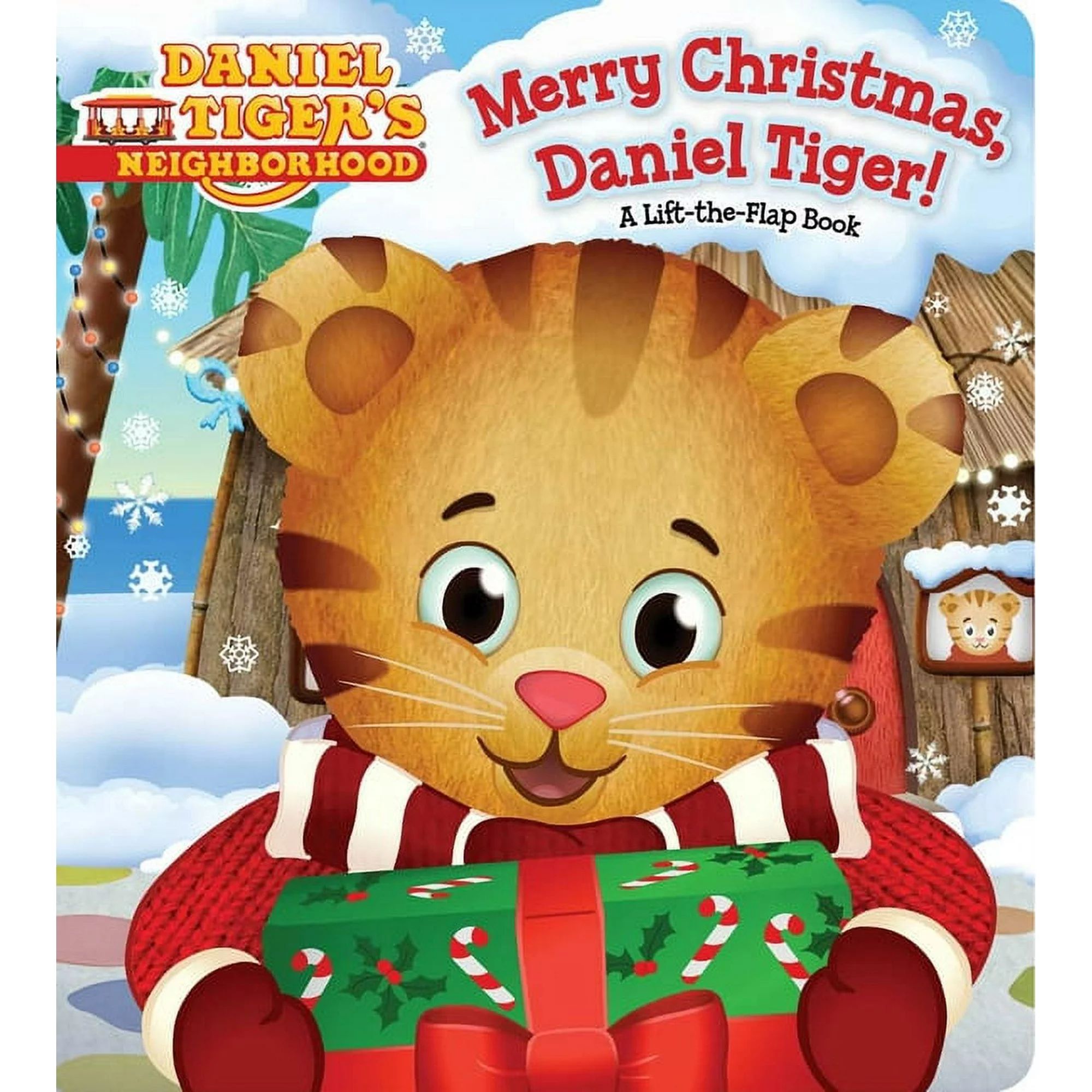 Daniel Tiger's Neighborhood: Merry Christmas, Daniel Tiger! : A Lift-the-Flap Book (Board book) | Walmart (US)