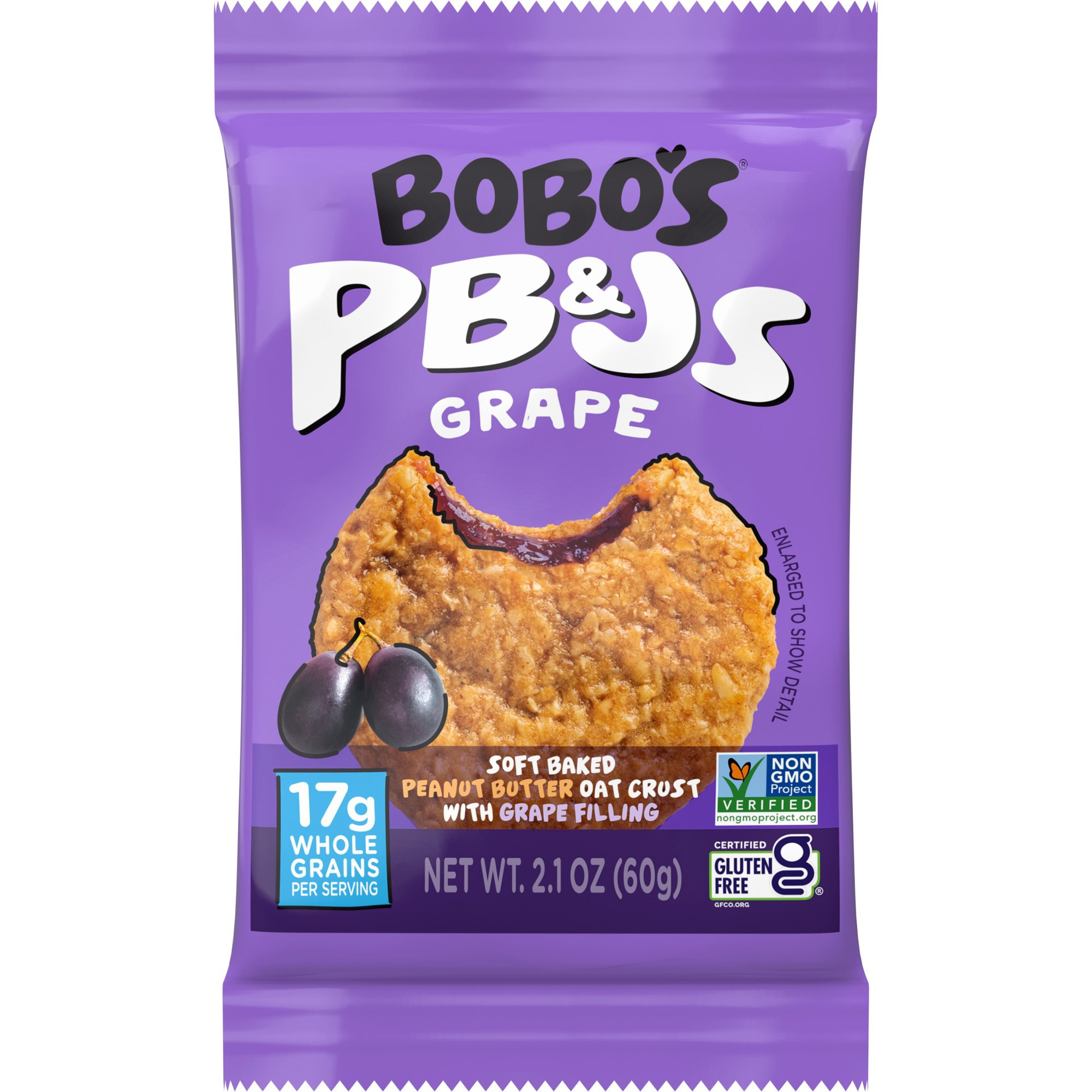 Bobo's Oat Bars PB&J Oat Sandwich Grape | REI