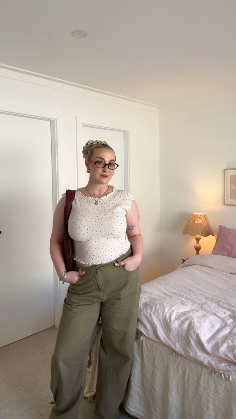 Polka dots on polka dots! The cutest outfit to run errands in on a autumn day 🪿 

#LTKaustralia #LTKmidsize #LTKautumn