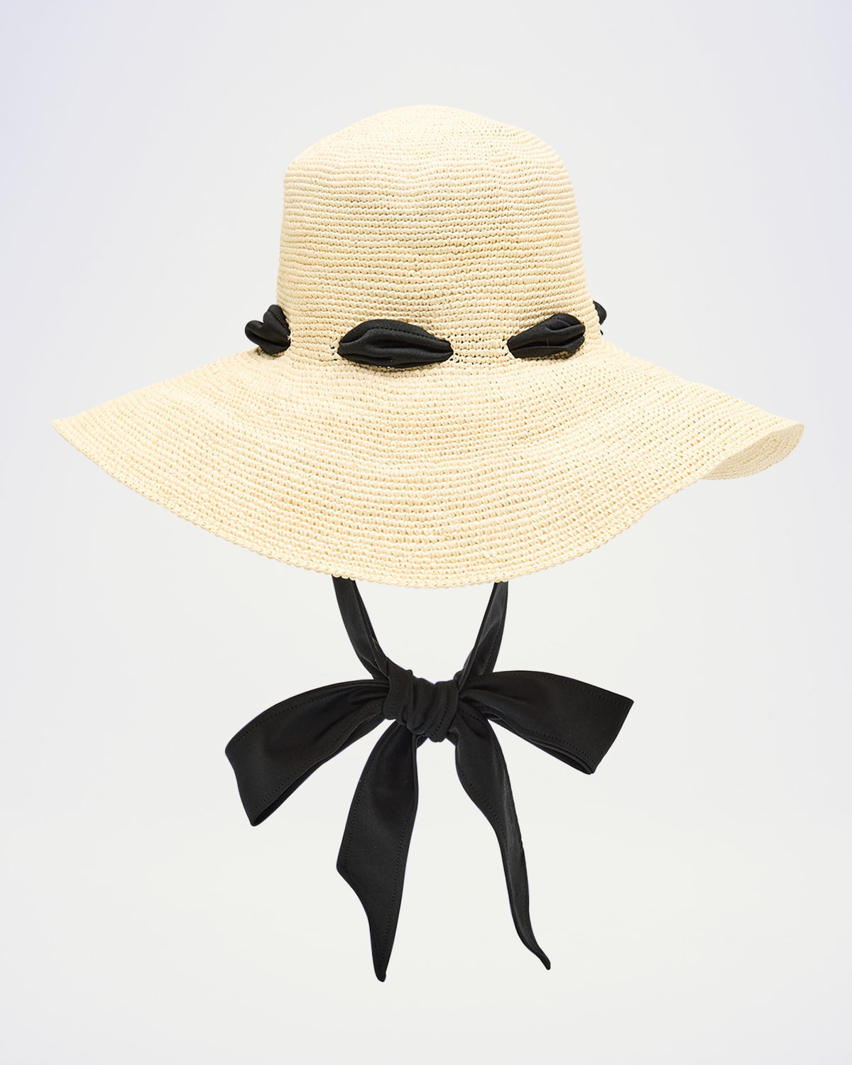 June Packable Straw Sun Hat | Neiman Marcus