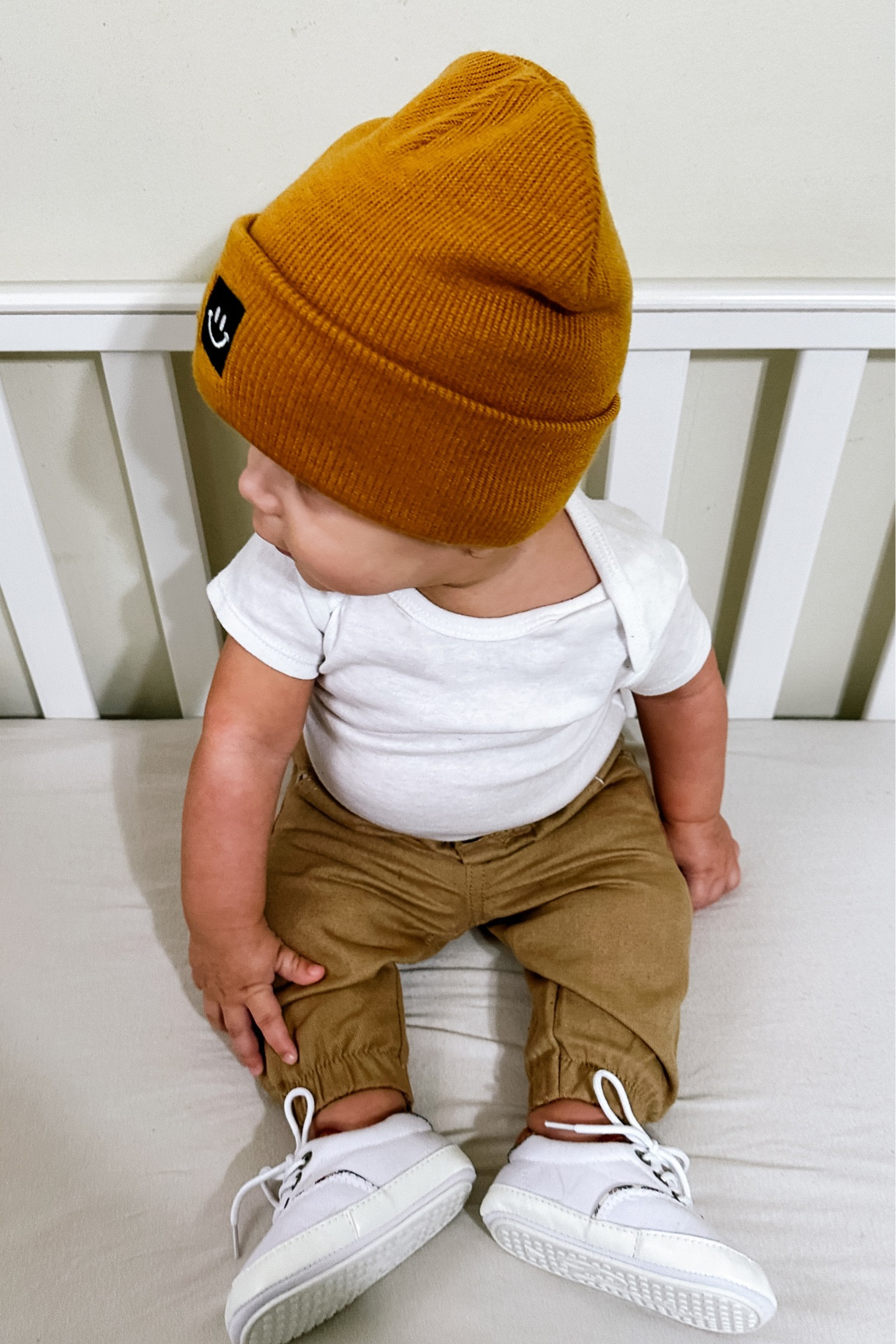 Baby boy neutral outfit #babyboy 

#LTKfamily #LTKbaby