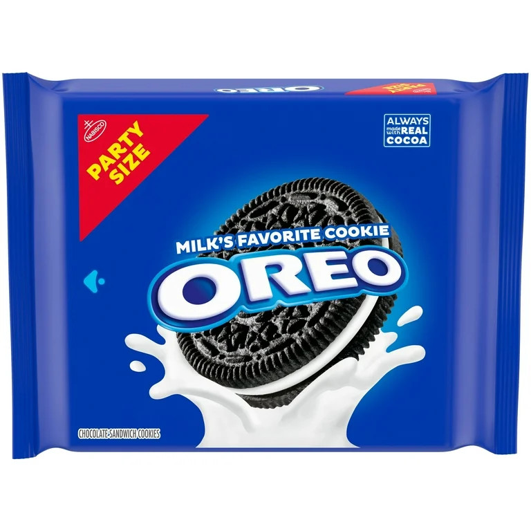 OREO Chocolate Sandwich Cookies, Party Size, 24.16 oz | Walmart (US)