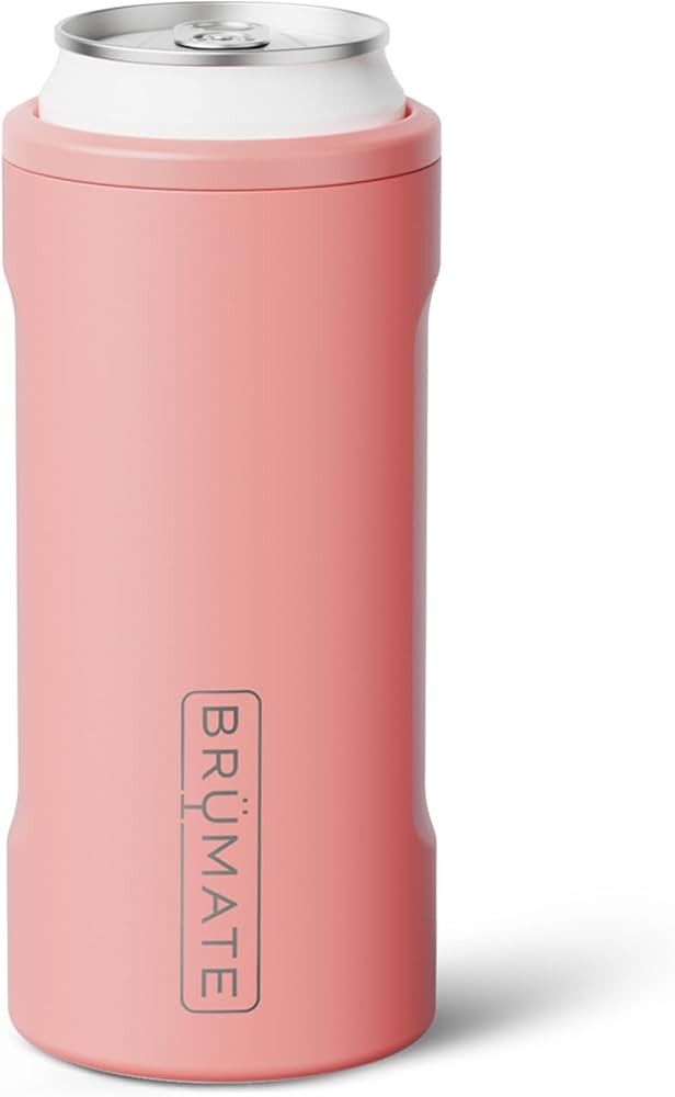 Br\u00fcMate Hopsulator Slim Can Cooler Insulated for 12oz Slim Cans | Skinny Can Insulated Stain... | Amazon (US)