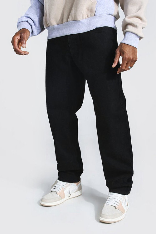 Onbewerkte Baggy Spijkerbroek | Boohoo.com (NL)